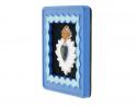 DECO MURALE EX-VOTO COLORE BLEU 14,3CM